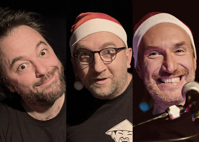 Weihnachtliches Hopp Sing-en am 1. Advent Die Weihnachtswichtel Teubner, Weller und Turba laden zum fröhlichen Mitsingen ein – mit vielen Klassikern (nur „Last Christmas“ fehlt). Egal, ob Profi oder Anfänger, Hauptsache Spaß! Lieder, Glühwein und beste Stimmung für den perfekten Start in die Adventszeit.