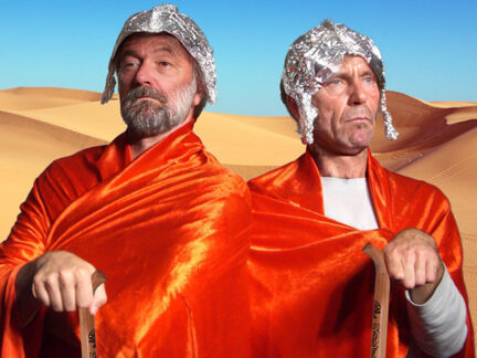 Patrick Barlow: Der Messias – Eine komödiantische Zeitreise Mit britischem Humor und viel Menschlichkeit beleuchtet Patrick Barlow die Weihnachtsgeschichte – liebevoll, geistreich und voller Gags. Alex Teubner & Tobias Ostermeier bringen das Stück nach langer Pause zurück auf die Bühne und schlüpfen wieder in alle Rollen. Ein unterhaltsames Theaterhighlight für die ganze Familie!