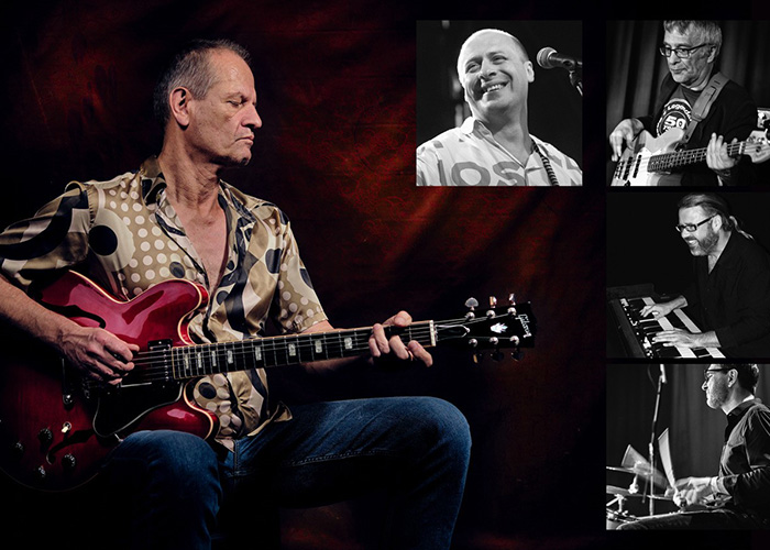 Roli Müller & Friends Der Kalchreuther Gitarrist präsentiert mit alten Weggefährten Songs vom neuen Album „No Limits“. Stilistisch erwartet das Publikum ein Mix aus Soul, Jazz-Fusion, Rock und Blues – mal instrumental, mal mit Gesang.