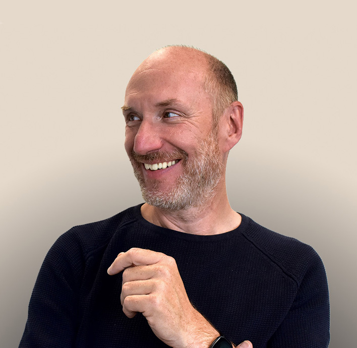 Rainer Turba - langjähriger Leiter des PZ-Kulturraums freud sich über die Vereinigung mit der Glückserei.