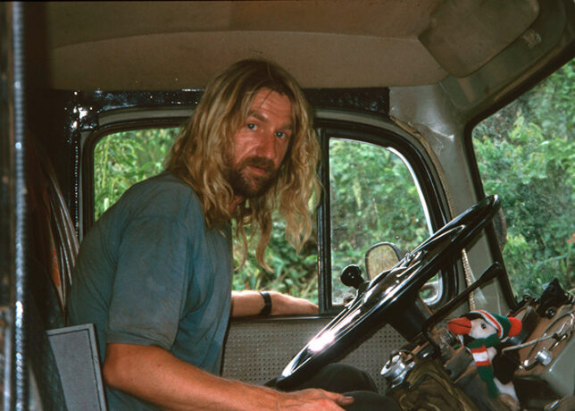 Walter Költsch in Afrika