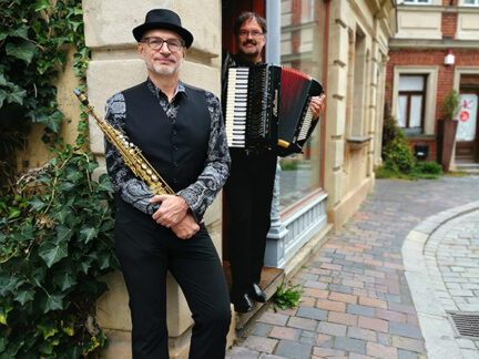 Stephan Freisinger und Fred Munker mit der Veranstaltung Classic meets Jazz