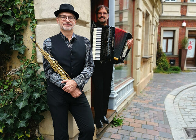 Stephan Freisinger und Fred Munker mit der Veranstaltung Classic meets Jazz